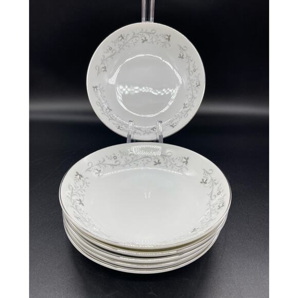 Vintage Moon Mist Fine China Set of 6 Dessert / Fruit Bowls # 3000 Made in Japan - Picture 1 of 5